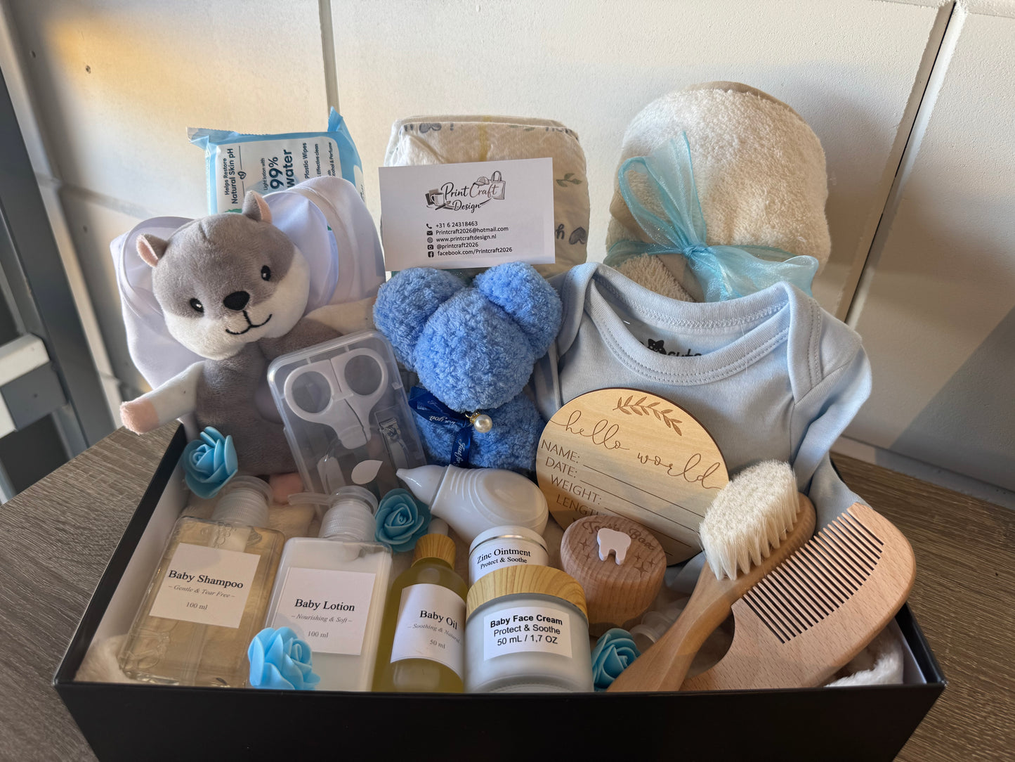 Premium Baby Pakket – Verzorgingspakket