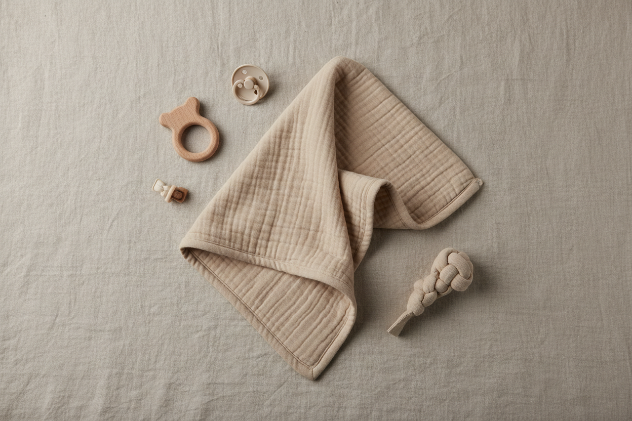 Dekentje flat lay