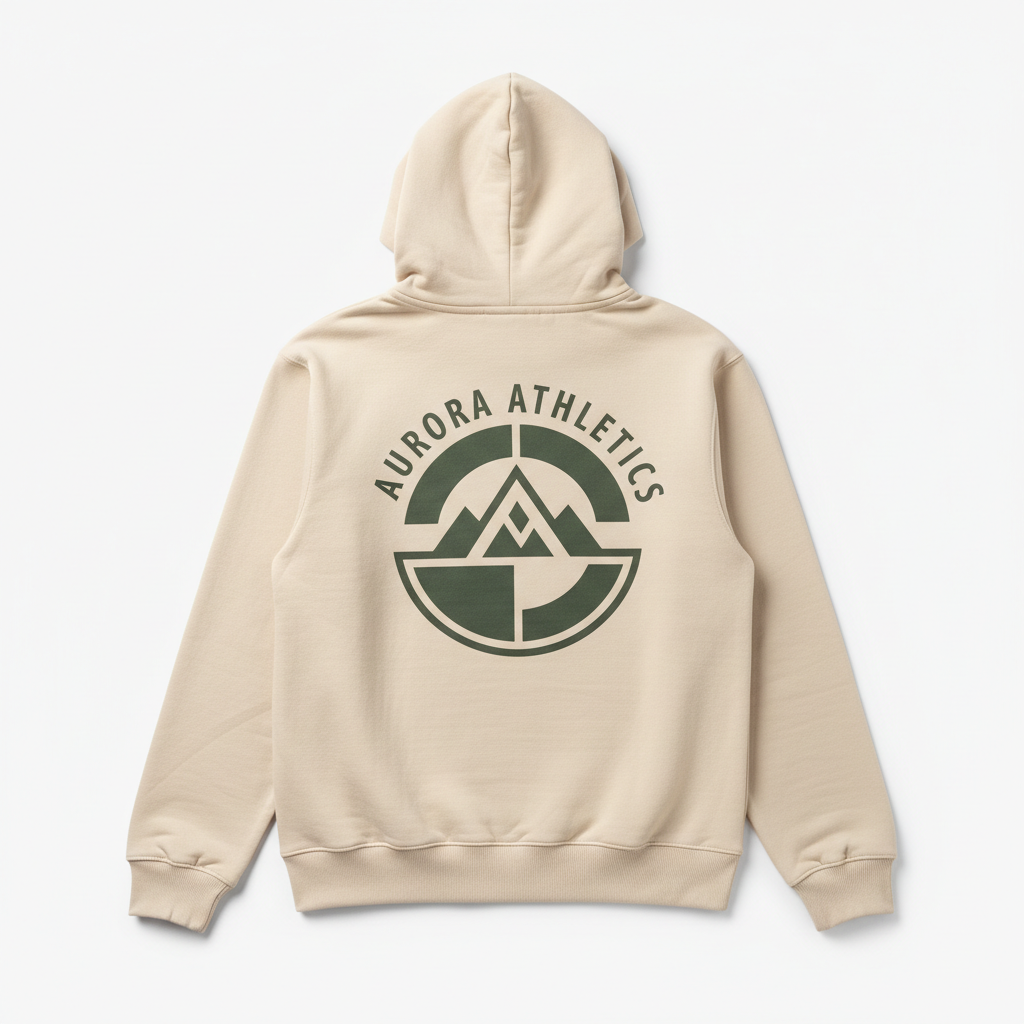 Hoodie achterzijde met groot logo