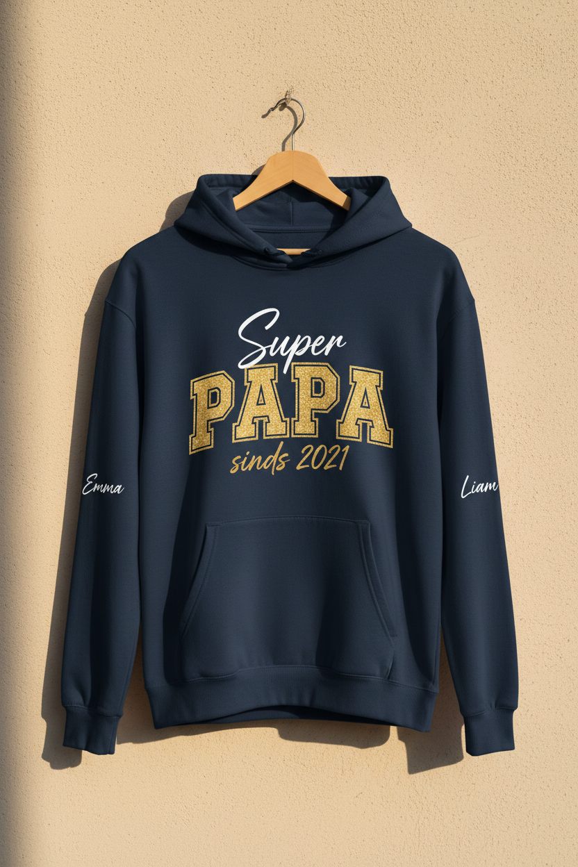 Marine hoodie varsity - Super PAPA