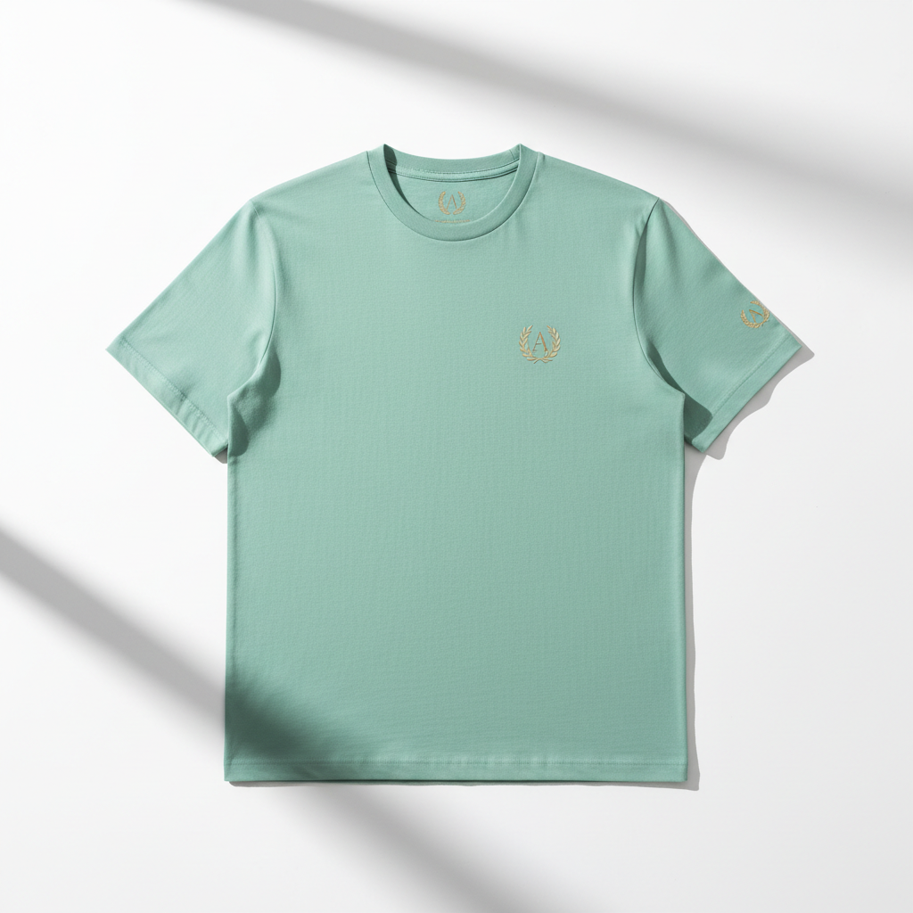 Mintgroen t-shirt