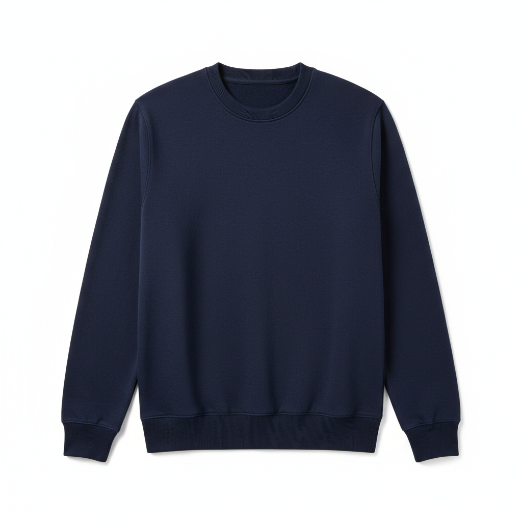 Navy blauwe sweater
