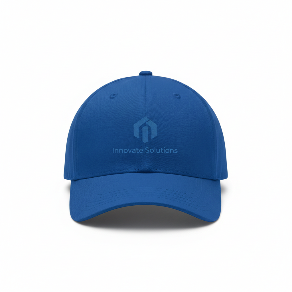 Royal Blue Pet met Gesublimeerd Logo