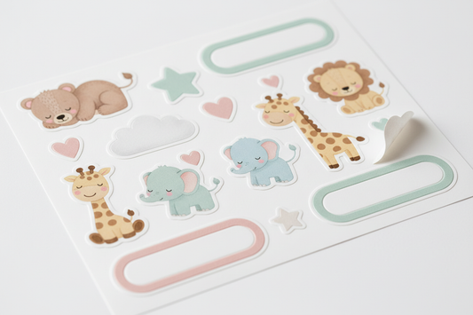 Sticker Vellen - Duidelijk Stickers